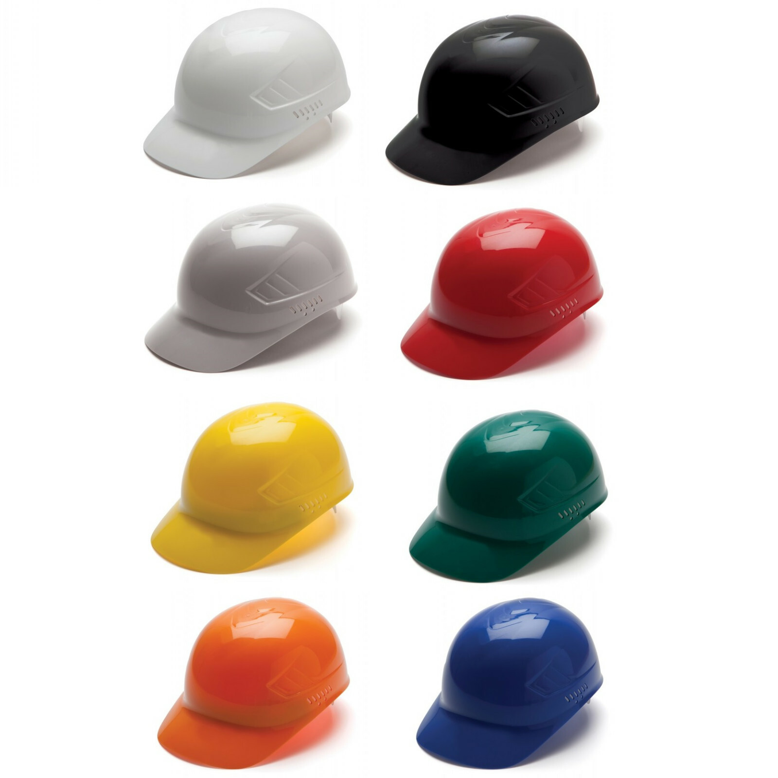 Ridgeline Safety Bump Cap with 4 Point Glide Lock Suspension, Lightweight 1/Each