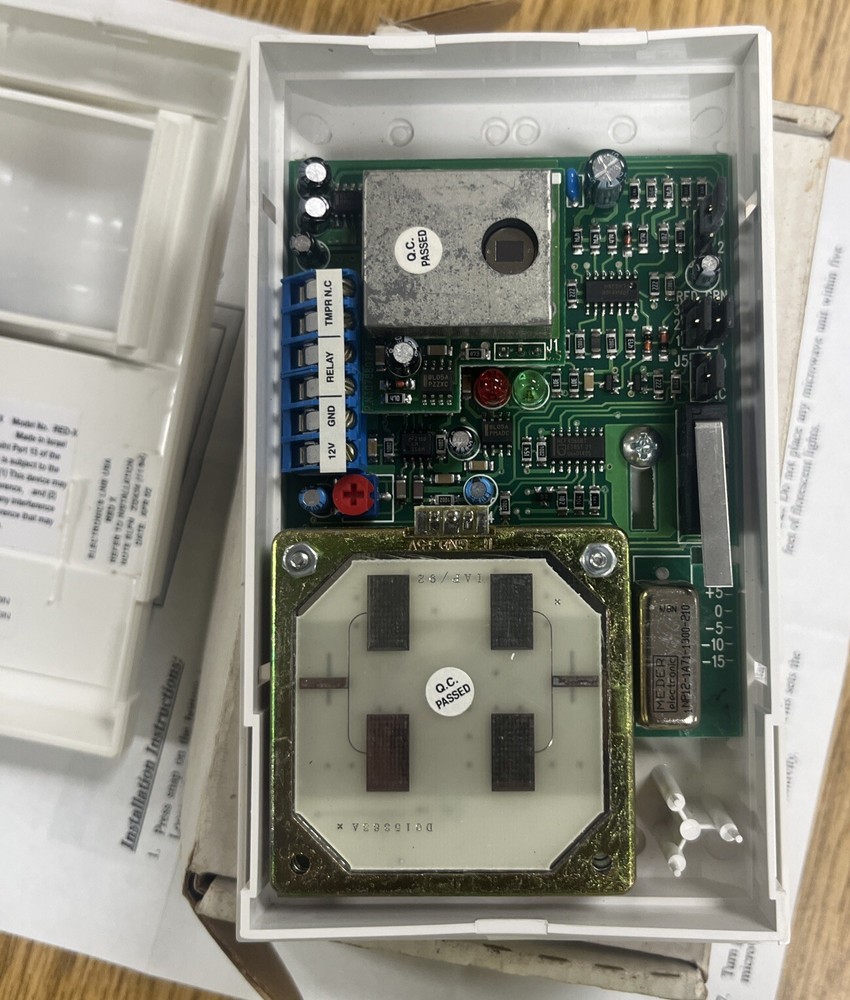 Electronics Line REDX Dual Tech Combo PIR Microwave Motion Intrusion Detector