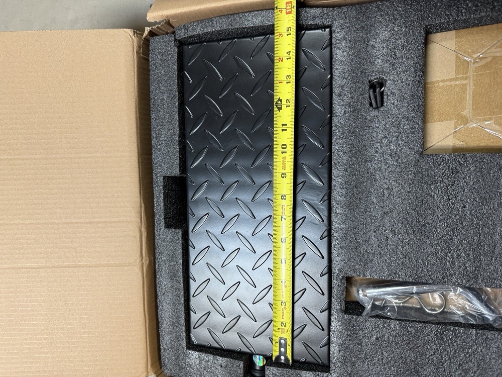 Hitch Extension 2" Receiver With Locking Storage Step & Anti-Rattle Mount