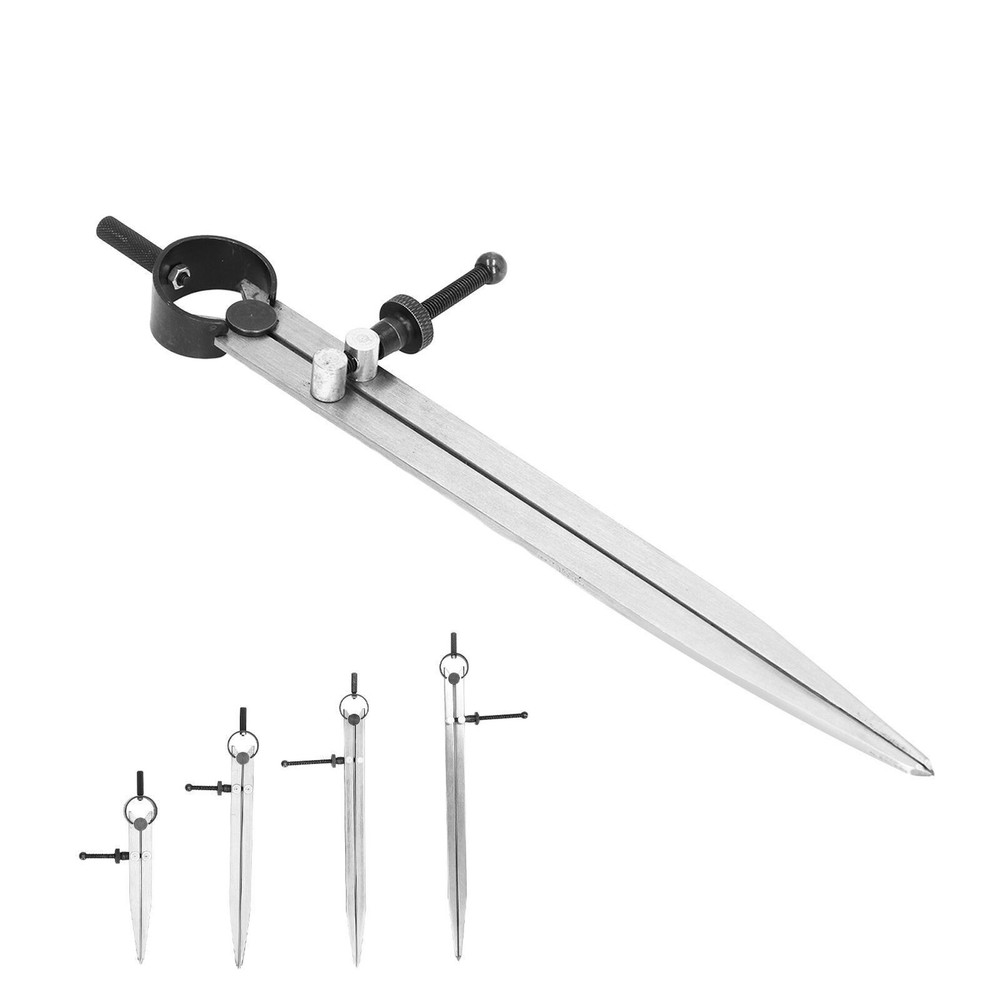 Wing Divider Adjustable Divider Calipers with Spring Nut for Leather Scribing