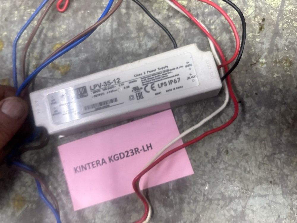 KINTERA REFRIGERATOR KGD23R-LH Light Module LPV-35-12