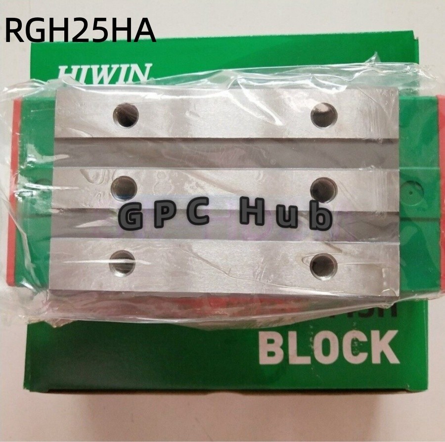 RGH25HA 1PC New HIWIN roller type Linear guide slider  Fast shipment