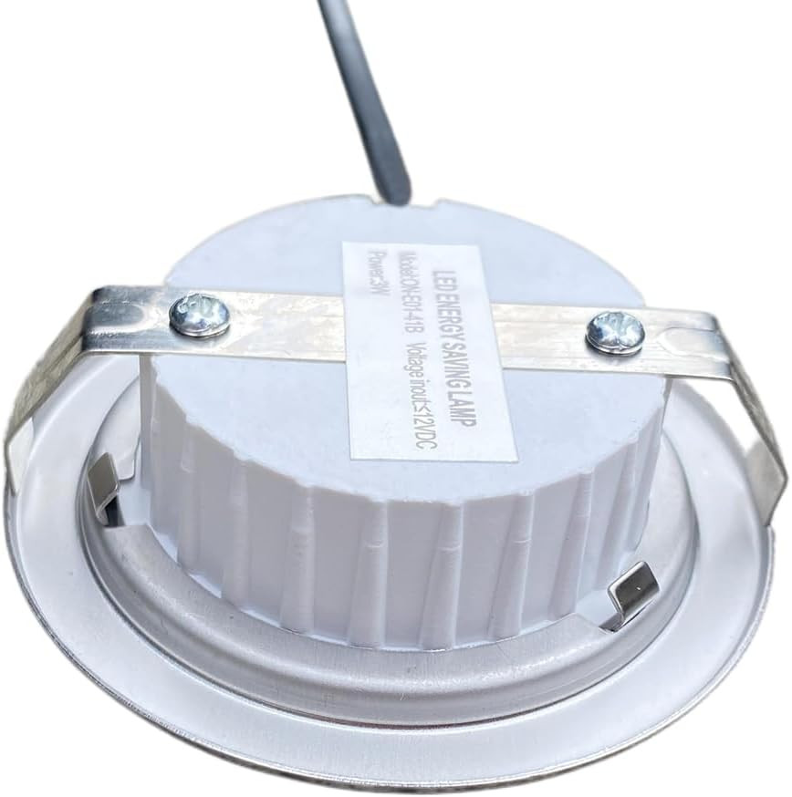 12V LED Recessed Ceiling Light 68mm for Kitchen Shelf – Compatible Replacement
