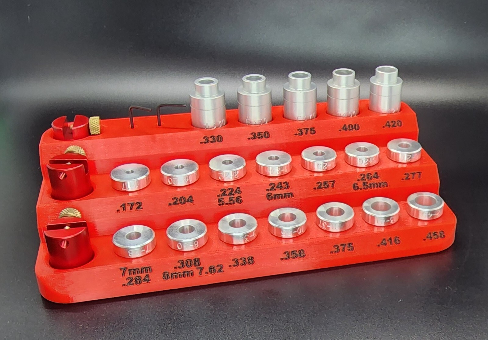 Hornady Bullet Comparator Anvil Headspace Storage Table Stand Organizer RMD3D