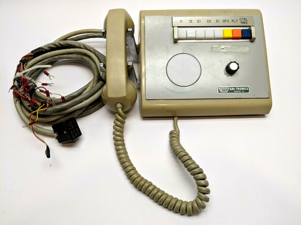 Gai-Tronics 621C Subset Desk-Top Station