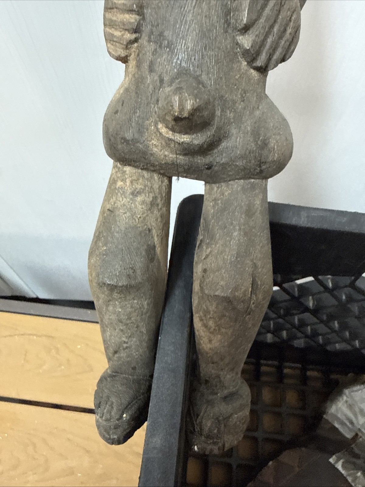 African Tribal Figure Authentic Congo 15” Tall