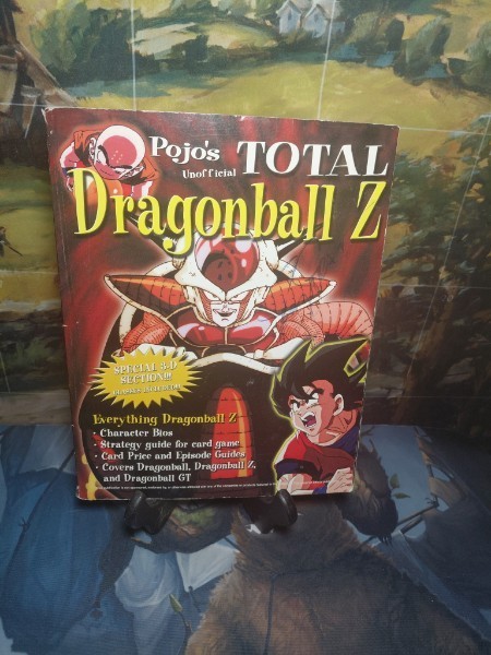 Sonny Strait Autographed and Sketch Pojo Dragonball Z Signed Magazine Krillin