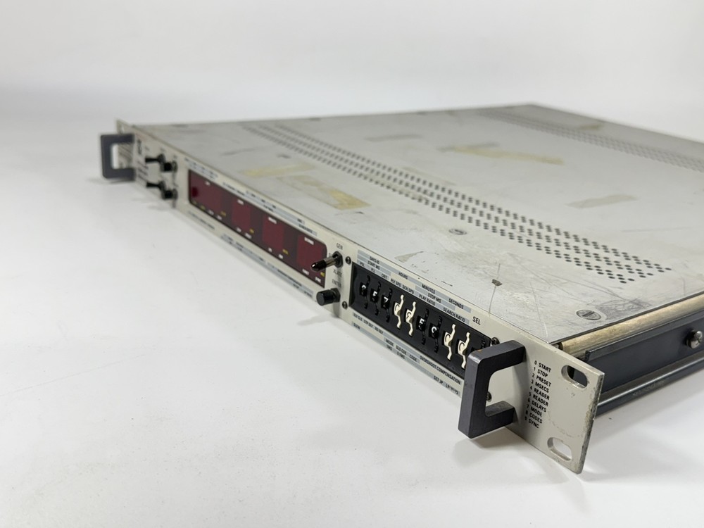Trak Microwave 8500-12 Time Code Processor 48500-1100-110 System Vintage