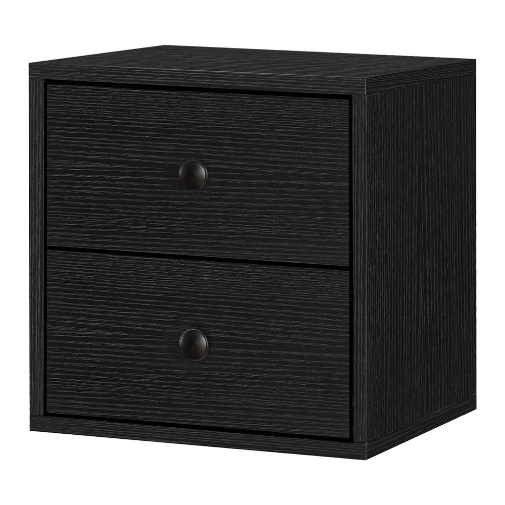 Storage Cube Organizer Stackable Modular Cubby Bookcase Black FMF0001CA5 Magic
