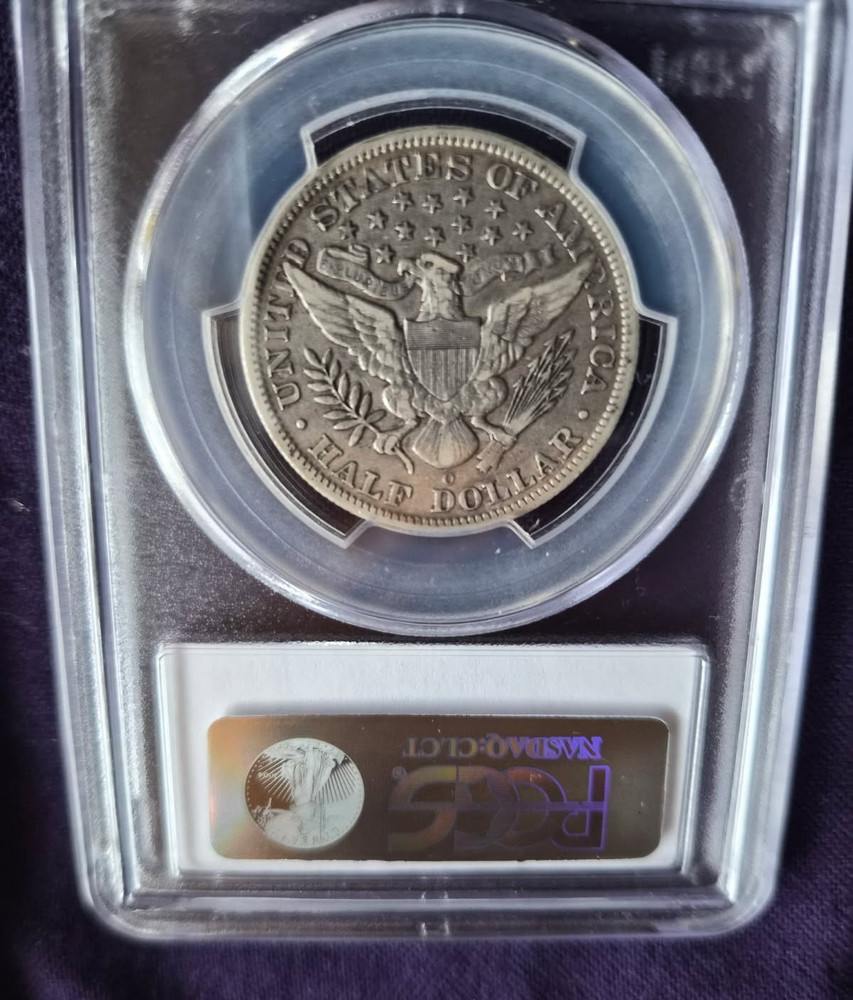 1895-O Barber Half Dollar PCGS VF-35