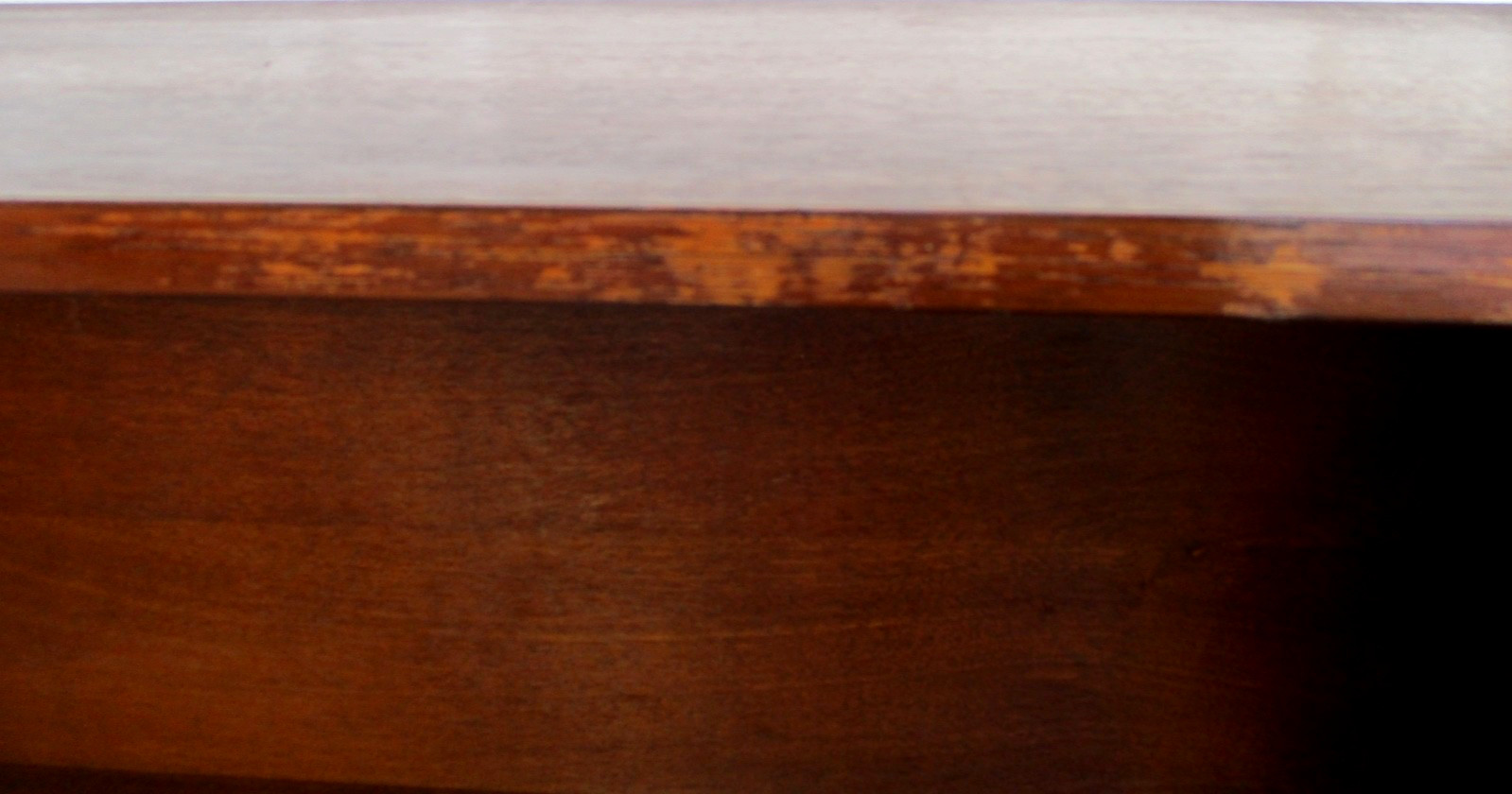 Broyhill Brasilia 1962 Mid Century 2 Drawer/1 Shelf Wood & Brass Bookcases Set/2