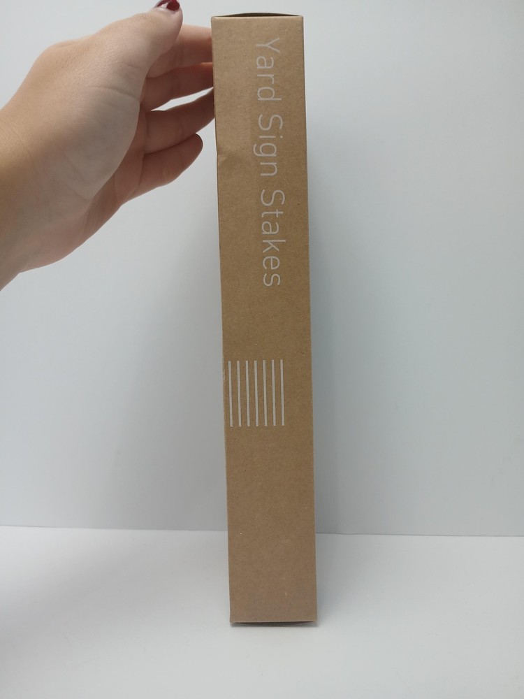 SimpliSafe Yard Sign Stakes 3-Piece Replacement Kit Black Home Security System
