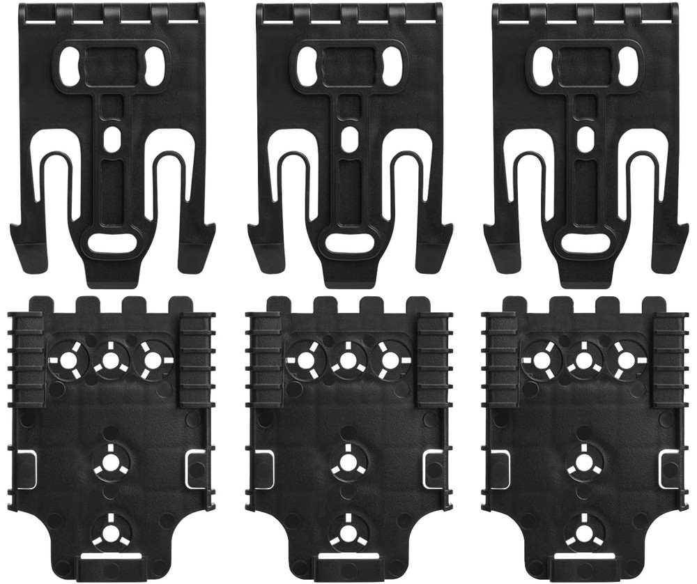 3 Packs QLS Kit | Quick Locking System Kit with Locking Fork and Receiver Pla...