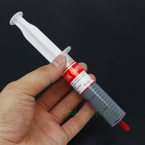 10pieces 30g Thermal Grease Compound Paste For PC CPU Heatsink VGA Chip Grey