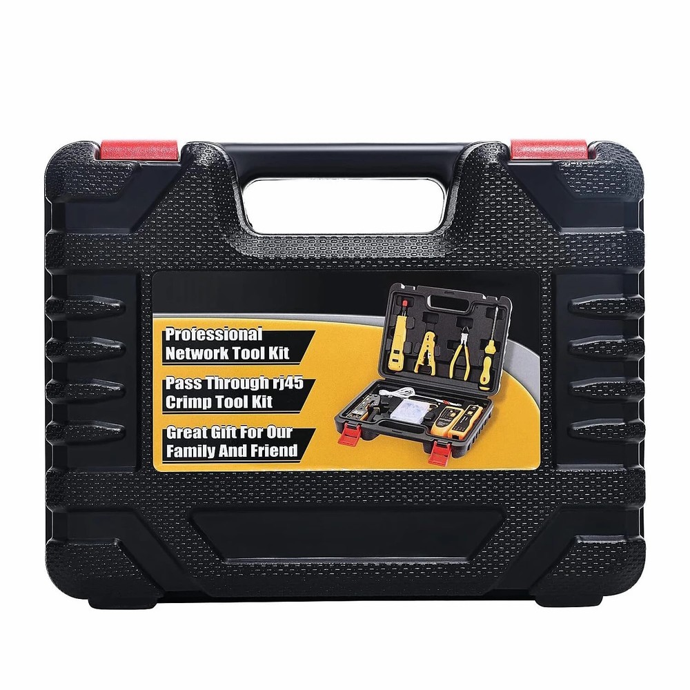 ZoeRax Network Tool kit RJ45 Crimp Tool Pass Through Ethernet Crimper Kit