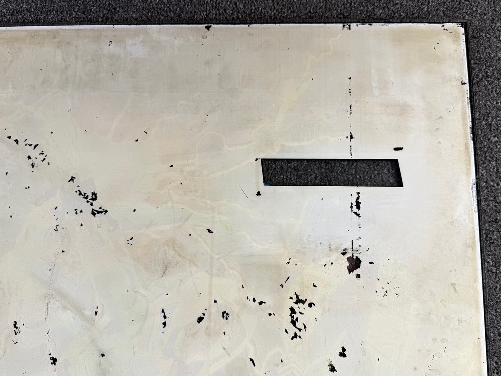 Williams Blackout Pinball Machine Game Backglass ORIGINAL