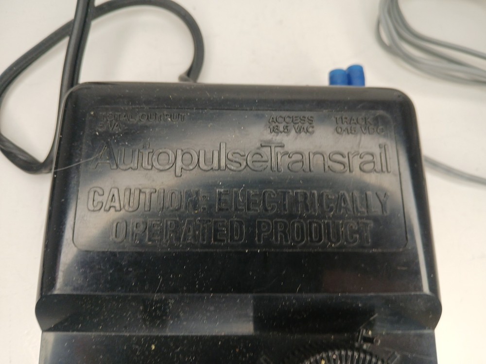 Autopulse Transrail Transistorized Model Train Power Pack Troller Untested