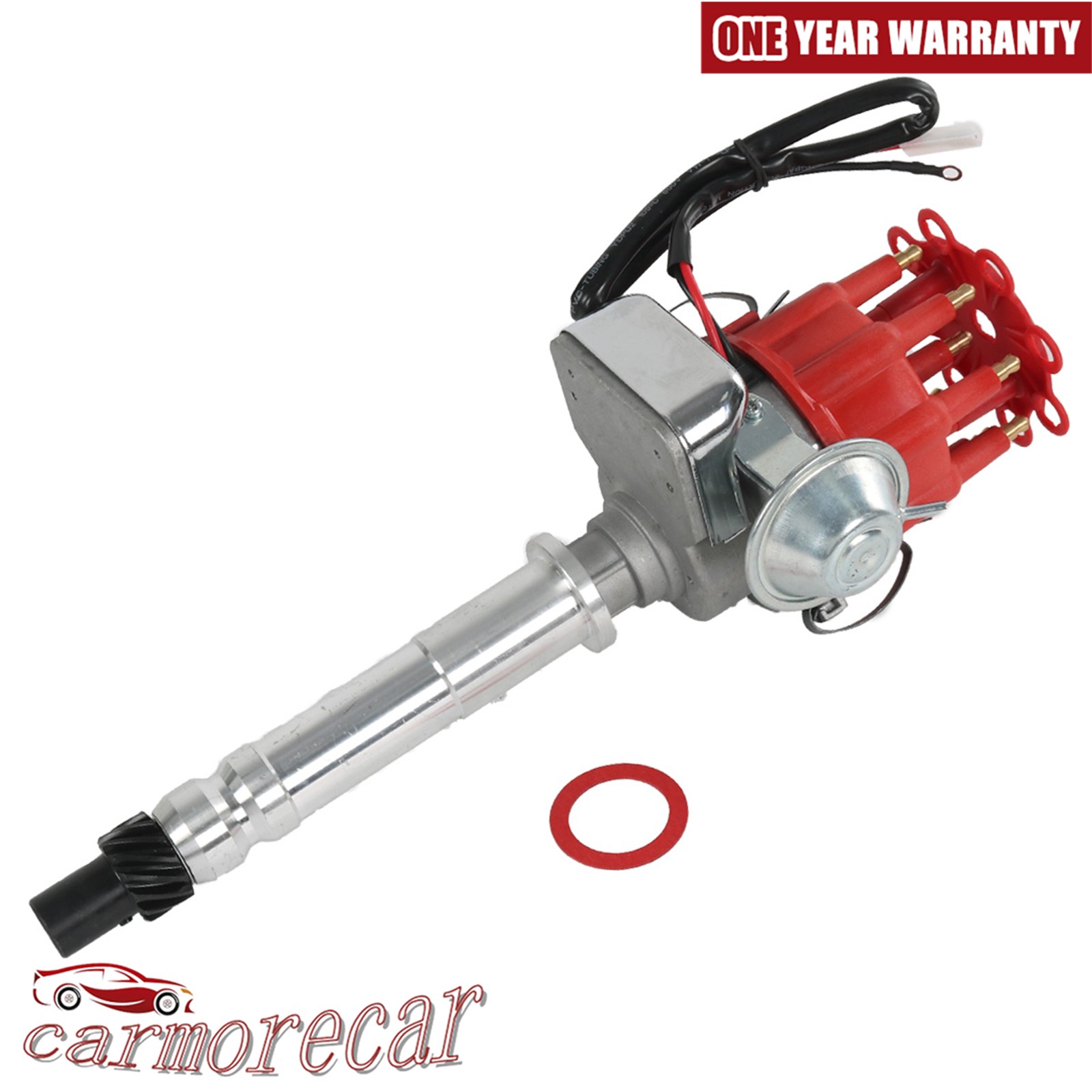 Ignition Distributor w/ Cap & Rotor for Chevy SBC BBC 283 305 327 454 350 V8 R2R