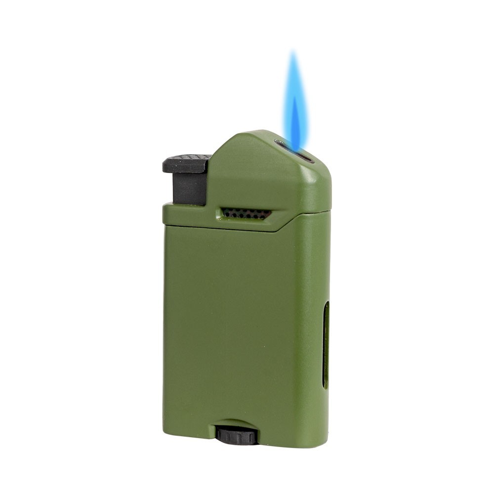 Vertigo Page Flat Flame Torch Lighter – Sleek Pocket Design