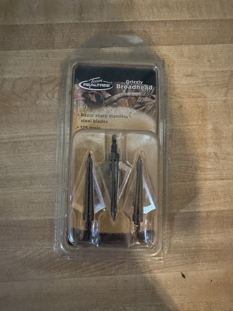 Team Realtree Grizzly Broadhead 125 Grain