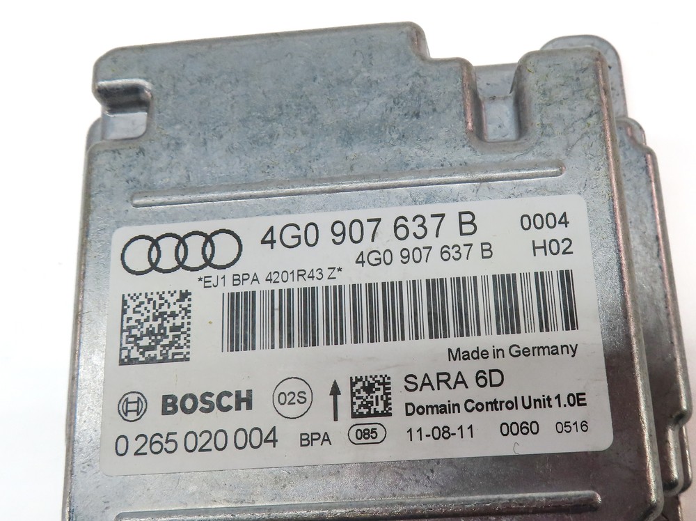 2012 AUDI A6 (C7) YAW ACCELERATOR TURN RATE SPEED SENSOR MODULE
