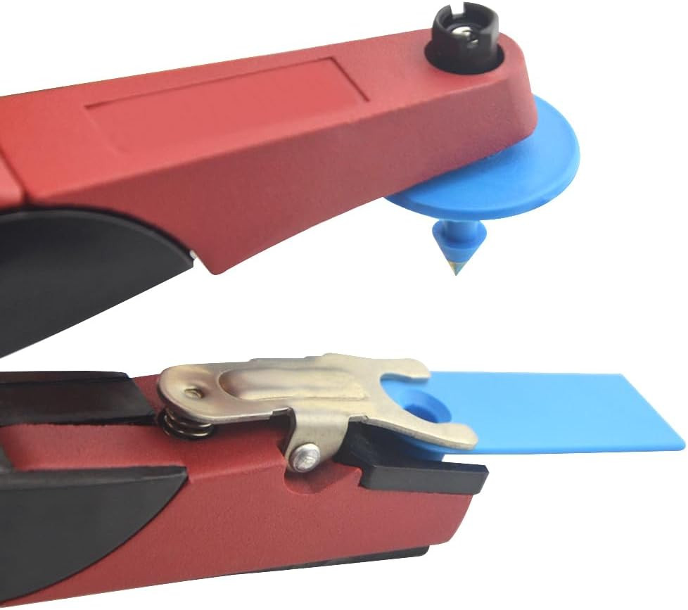 WMYCONGCONG 400 PCS 1-100 Plastic Livestock Ear Tag Animal Tag for Goat Sheep Pi