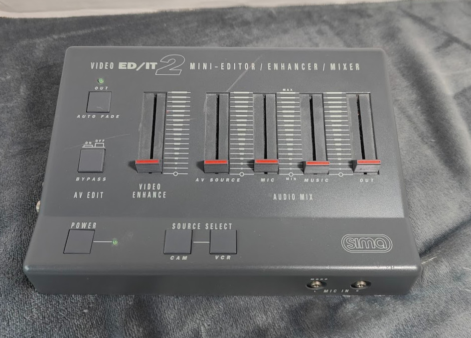 Sima ED/IT2 Mini - Editor/ Enhancer/ Mixer No Power Cord Working!