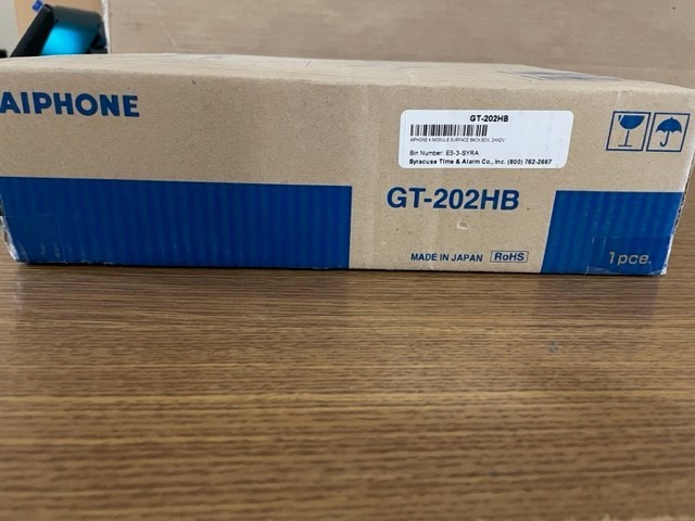 GT-202HB AIPHONE 4 MODULE SURFACE BACK BOX
