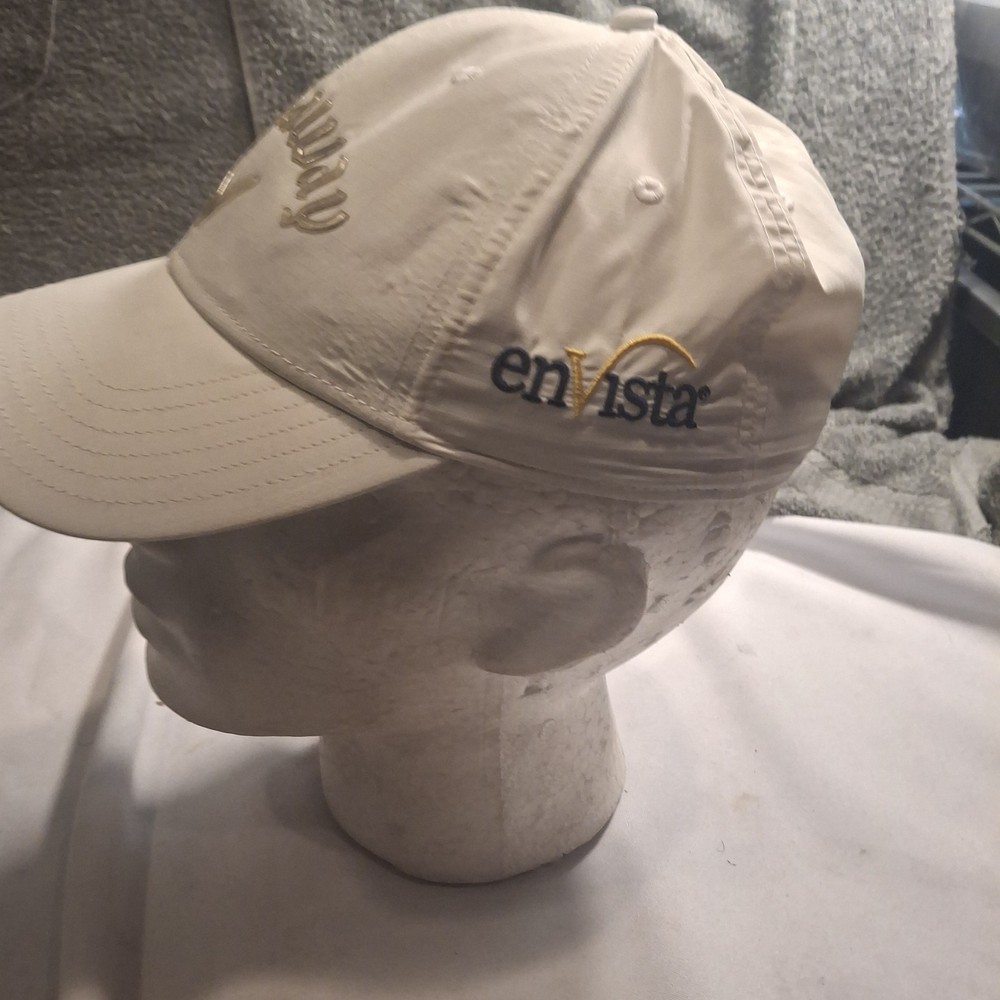 White Callaway Perfomance Pro White Adjustable Golf Hat
