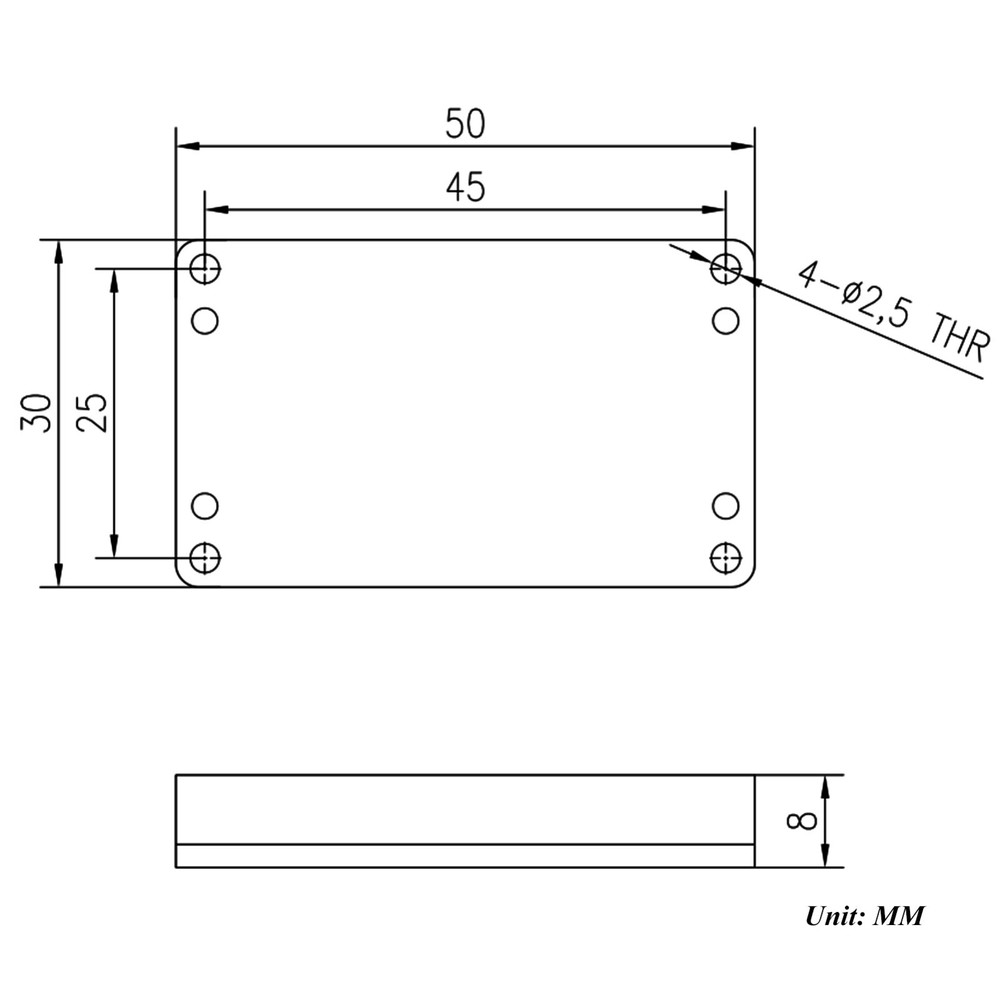 TOJOIN 0.005-6GHz Flat Panel Antenna Coupling Antenna with MCX/SMA Connector