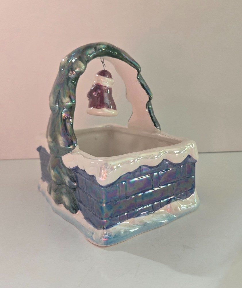 Christmas Ceramic Santa Candy Dish