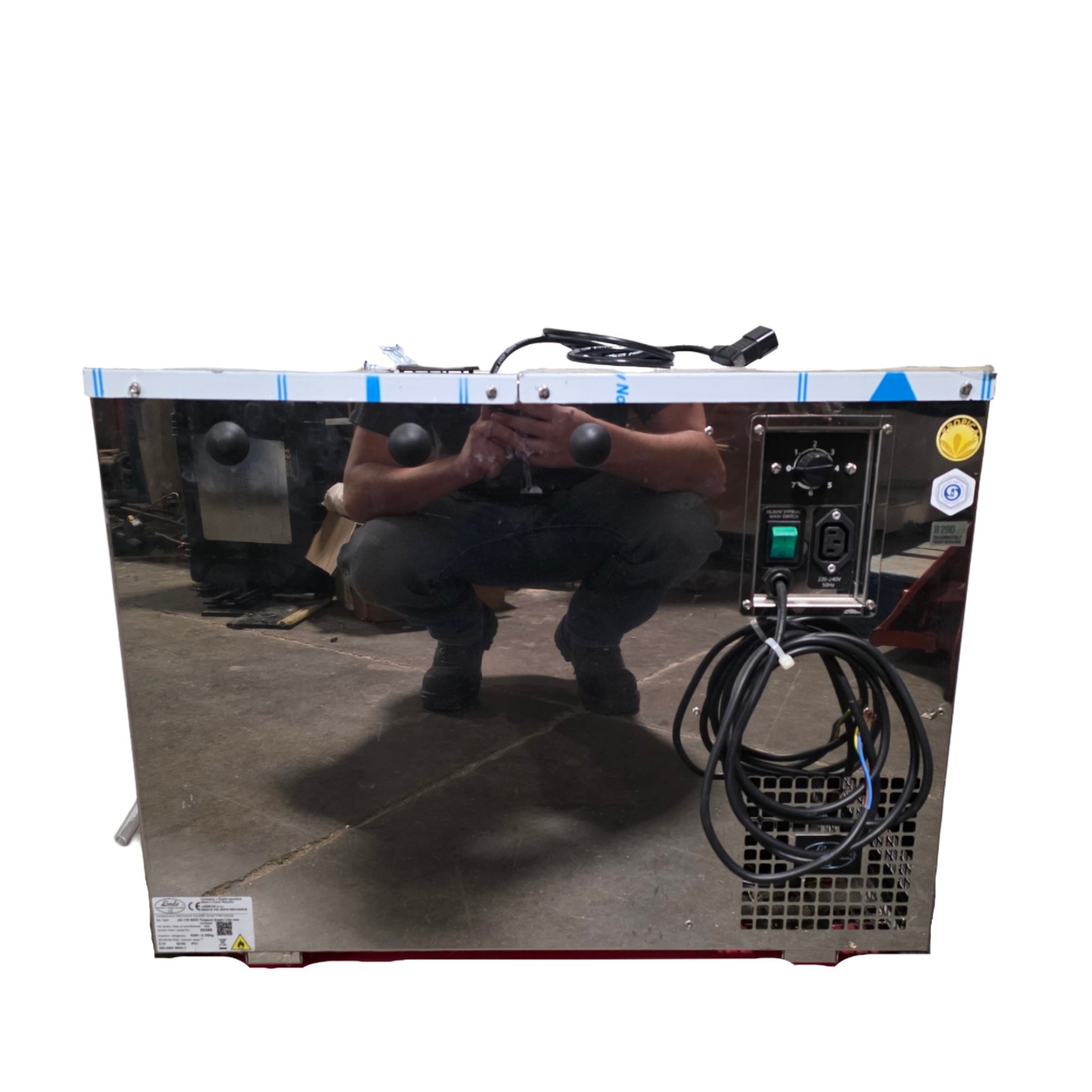 Lindr AS-110 INOX Tropical Green Line New Flow Type Cooler 110l/min, 240VAC 1-Ph