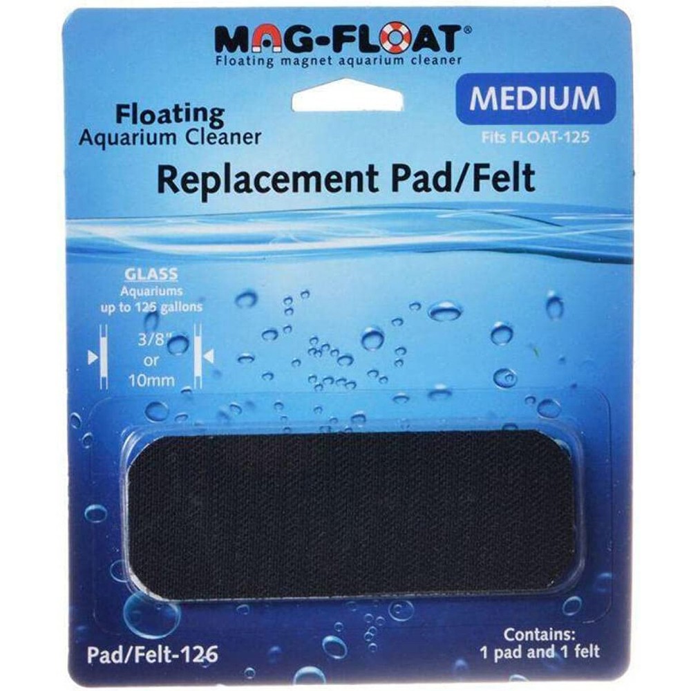 Mag-Float Replacement Pad for Mag-Float 125 Floating Glass Aquarium Scraper
