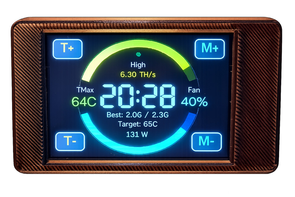 Avalon Nano 3S Custom Smart Controller - ESP32 CYD - 10°C Cooler TMax Logic