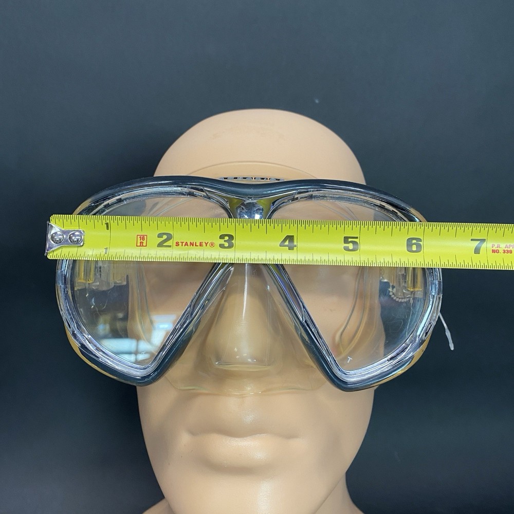 Atomic Aquatics SubFrame Scuba Diving Mask with Case Medium Clear E2