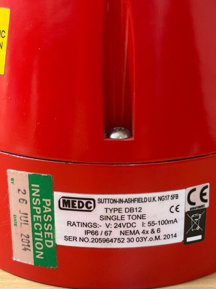 MEDC Weatherproof Sounder Range DB12