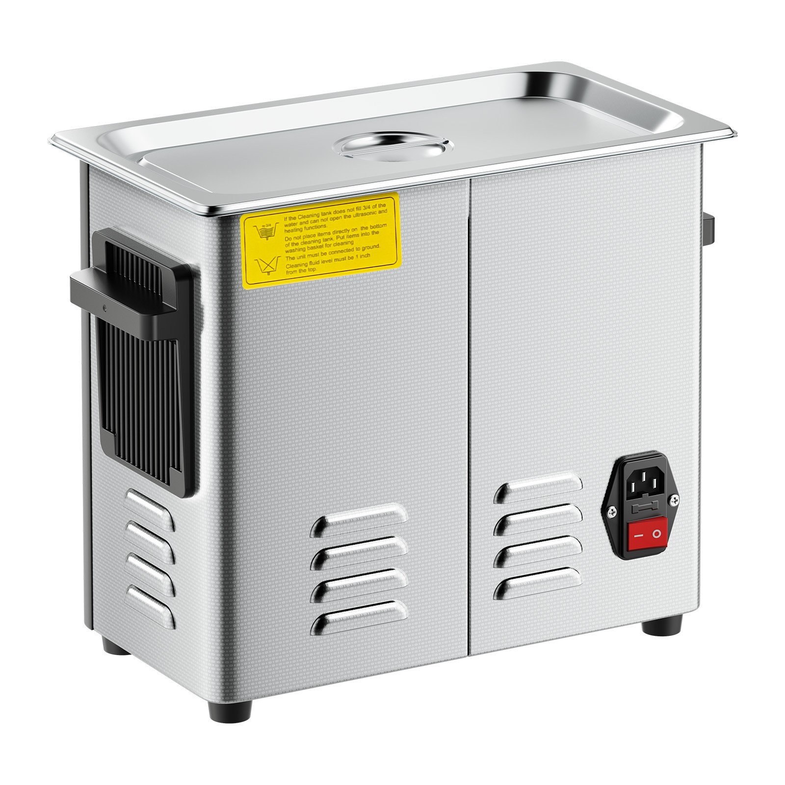 VEVOR 6L Ultrasonic Cleaner Machine with Cleaning Basket & Digital Display 120W