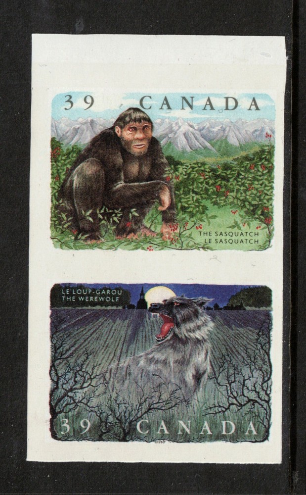 Canada #1292ii Extra Fine Never Hinged Imperforate Pair **With Certificate**