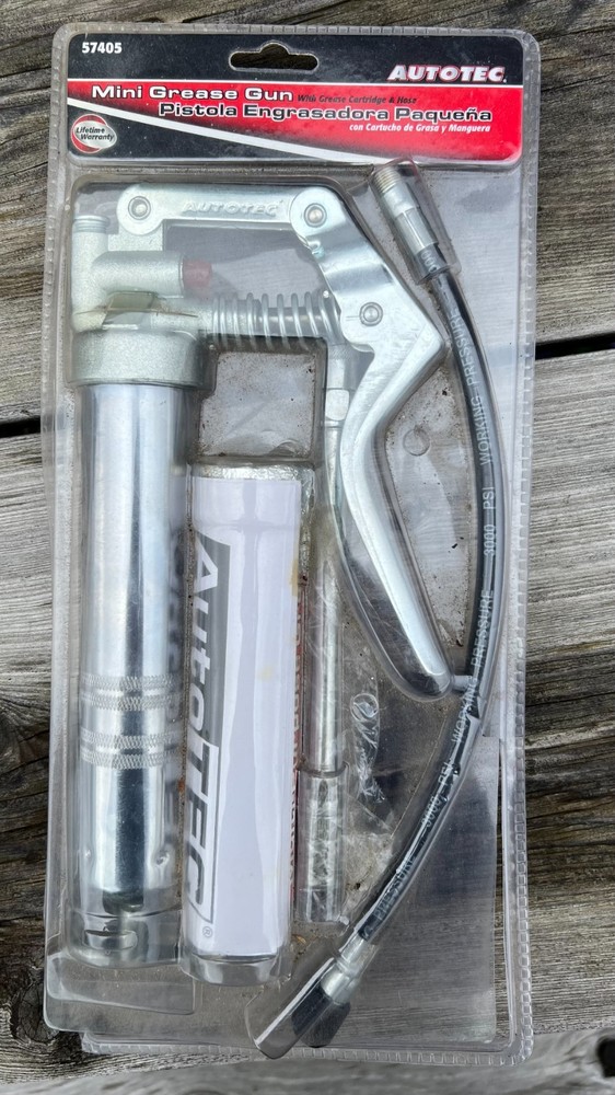 Vintage Autotec Mini Grease Gun - Previously Used - UNTESTED