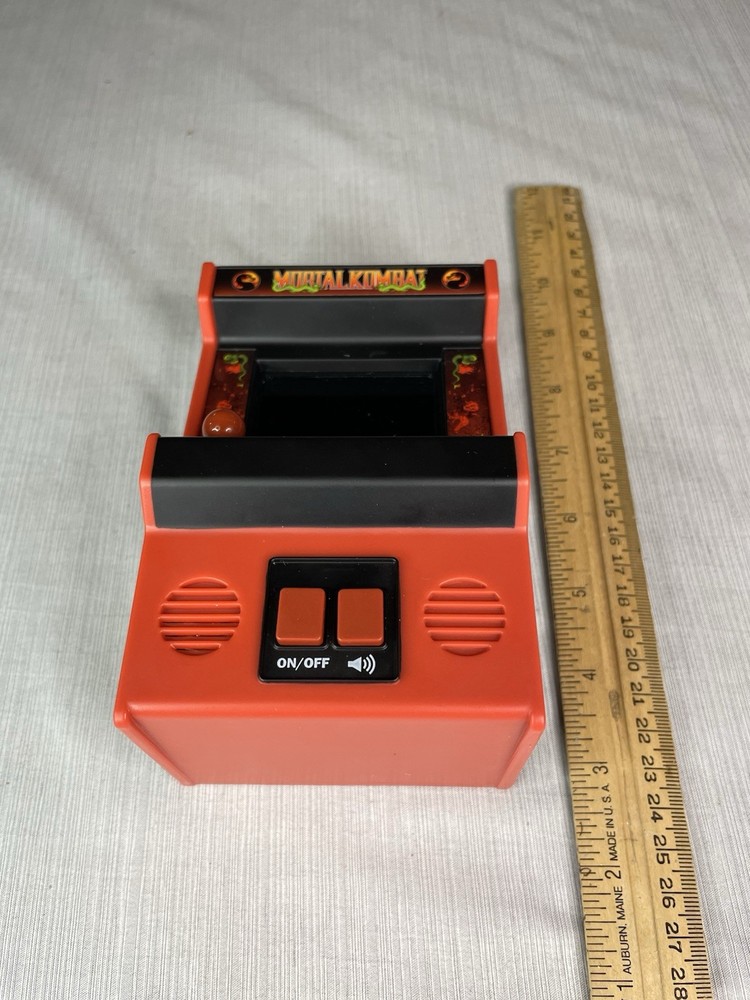 Mortal Kombat Mini Arcade Classics Basic Fun 90’s Video **Works** No Box
