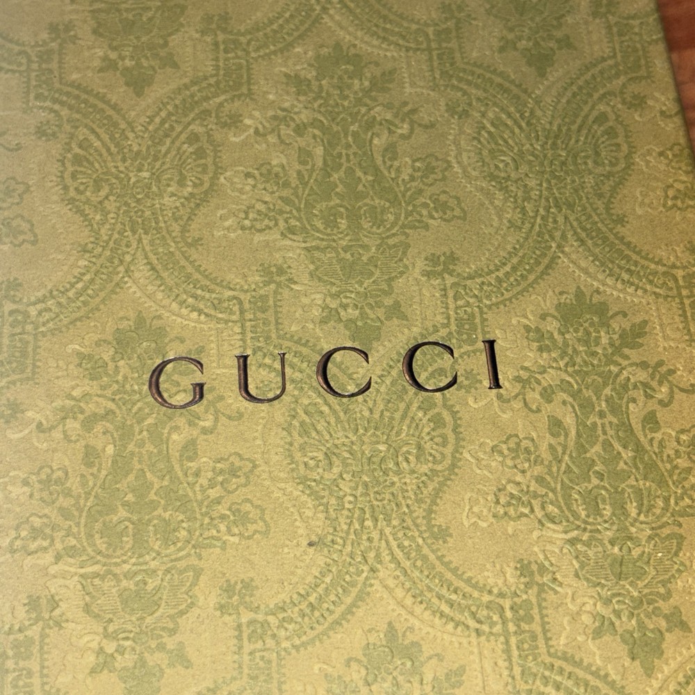 Authentic Olive Green Gucci Empty Box