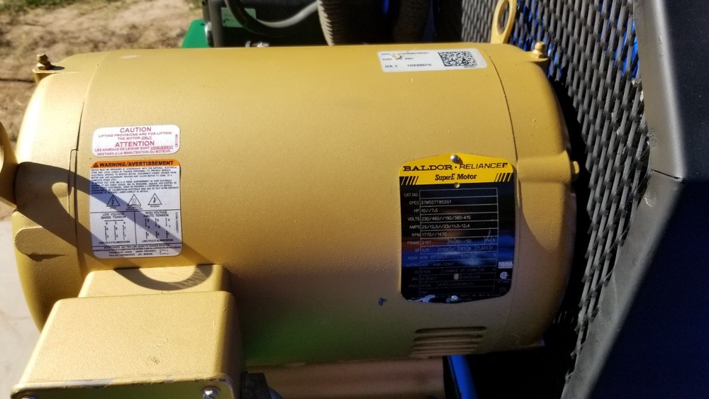 SpeedAire air Compressor 10hp 34 CFM Three Phase