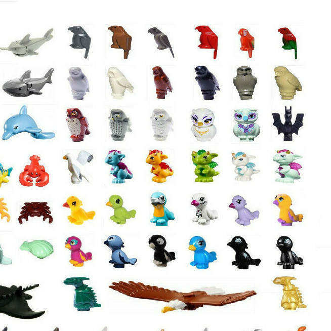 ☀️ LEGO U Pick Animals Pets Friends Elves Zoo Farm City Town Lot Bulk Minifigure