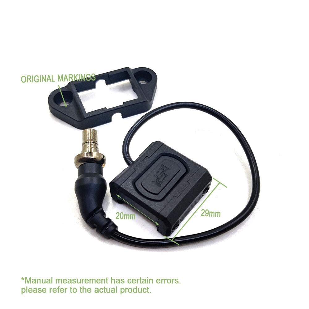 Tactical Remote Pressure Switch Flashlight Switch Button for M300 /M600 Series
