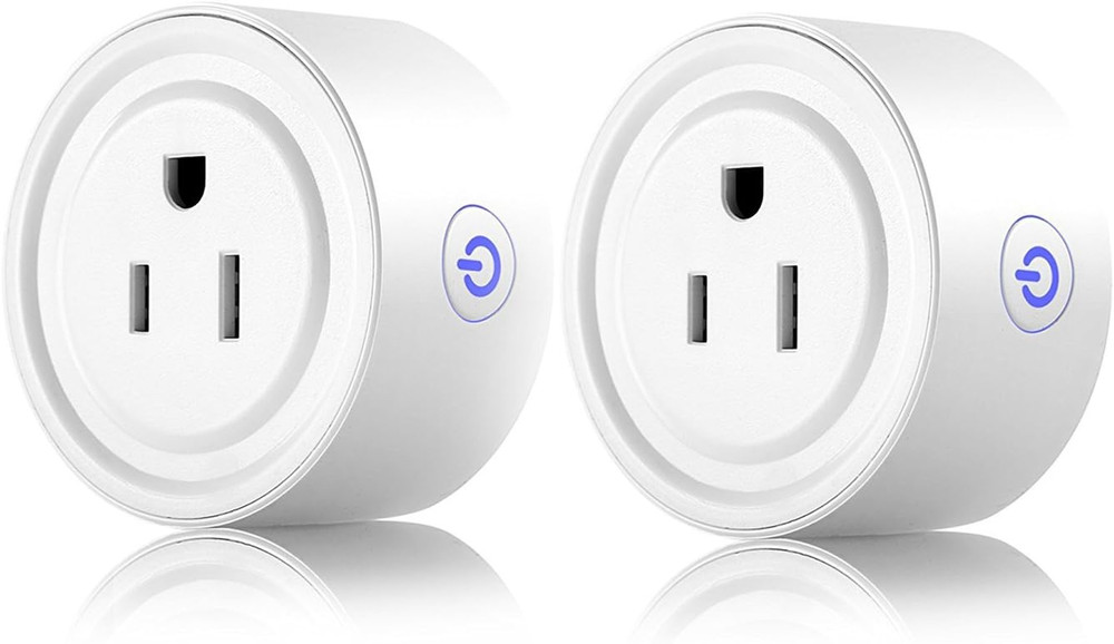 Smart Plug 2 Pack Wi-Fi Enabled Mini Smart Socket Compatible with Amazon Alexa G