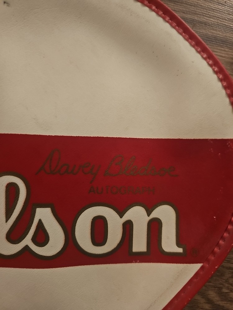 DAVEY BLEDSOE Wilson Autograph Racket
