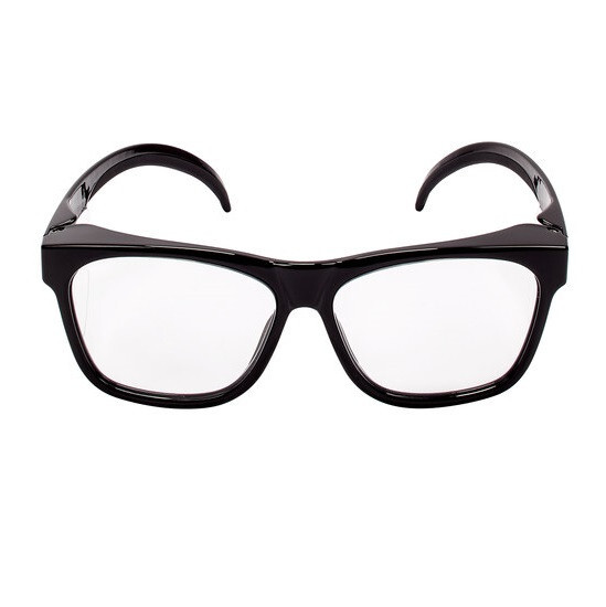 KleenGuard 49309 Maverick Black Frame Clear Anti Fog Lens Safety Glasses 1/Pair