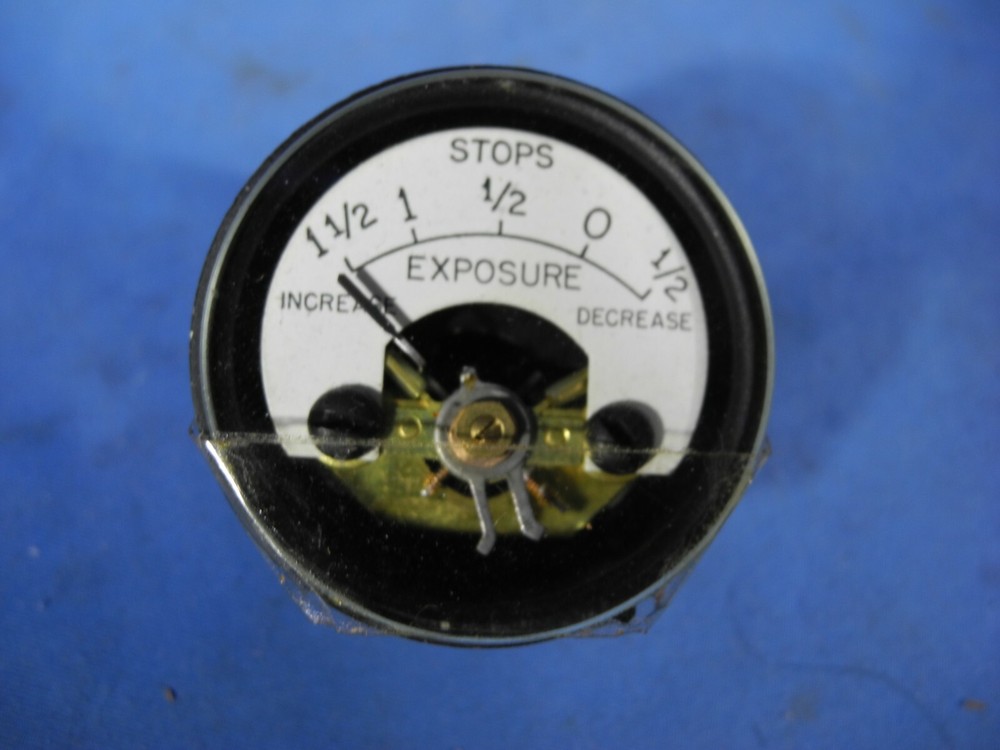 DeJur Exposure Panel Meter (millimeters) NOS