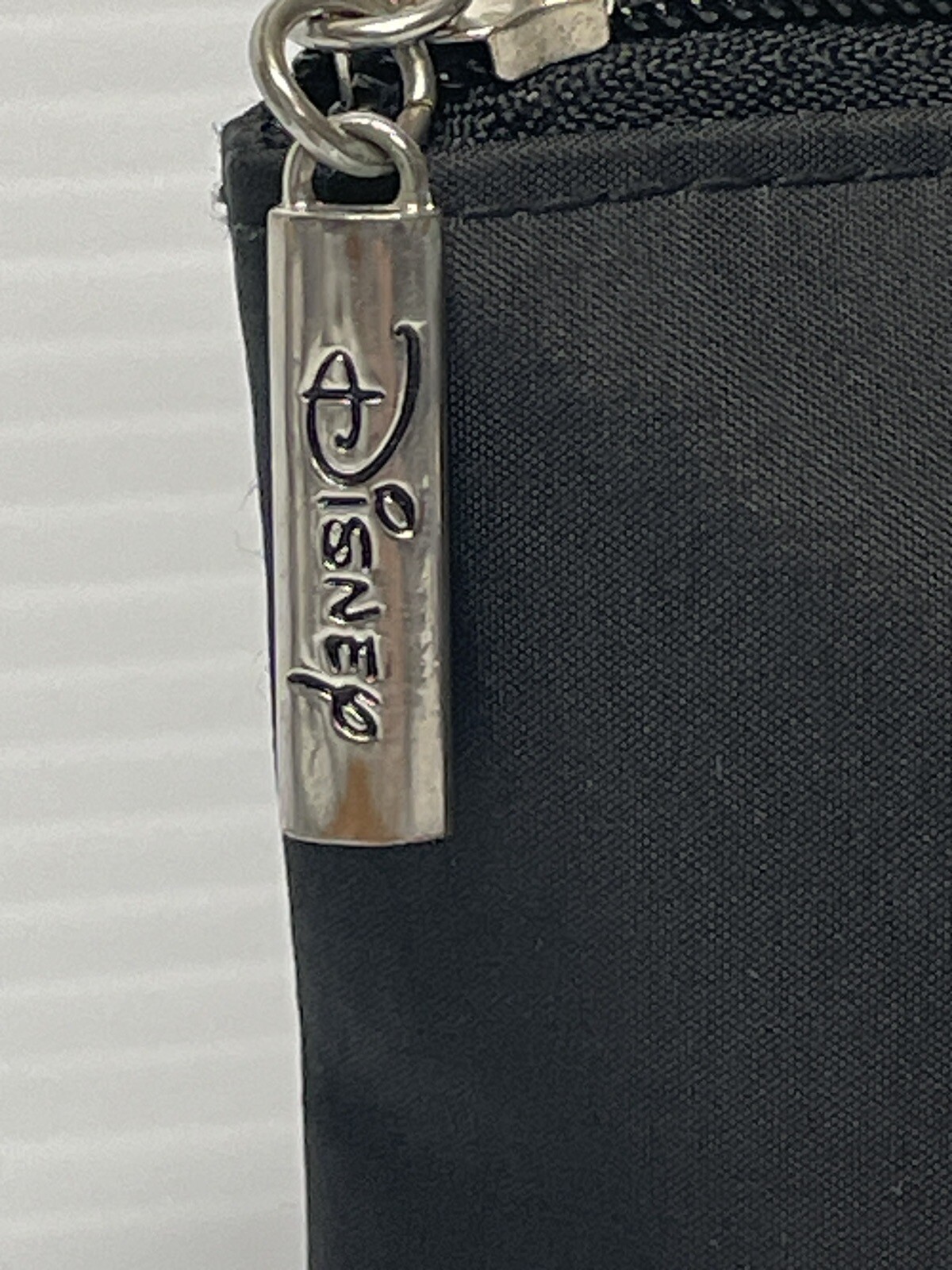 Disney Princess Cinderella Godmother Carriage Black Travel Make-Up Bag 7"x5"