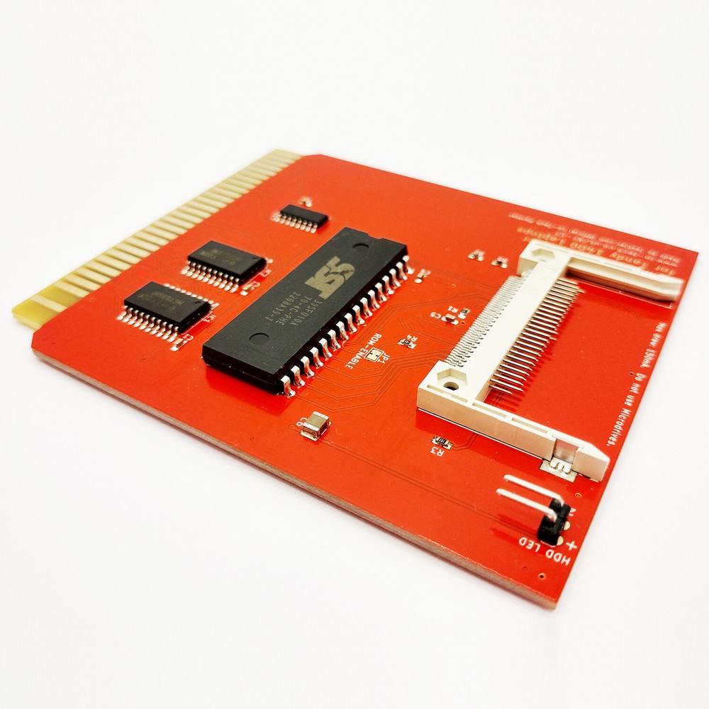 Assembled Tested & Working Lo-tech XT-CF Adapter for Tandy 1400 Laptops